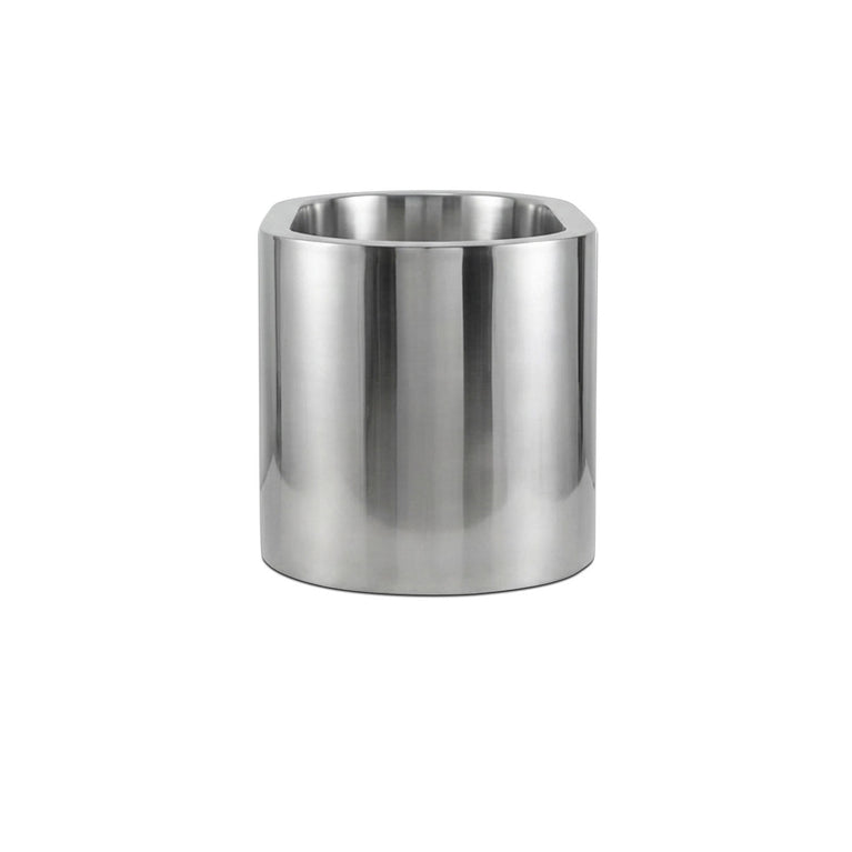 Double Wall Stainless Steel Bathtub with Built-In Dual Seats