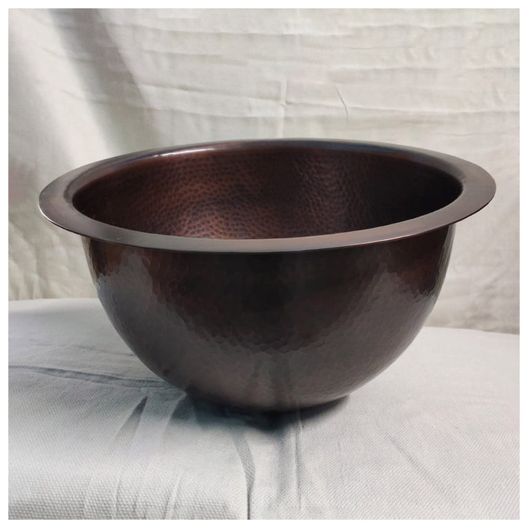 Copper Sink 14x8 Dark Antique