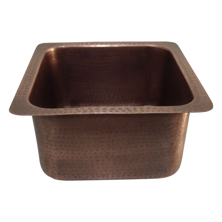 Square Copper Bar Sink