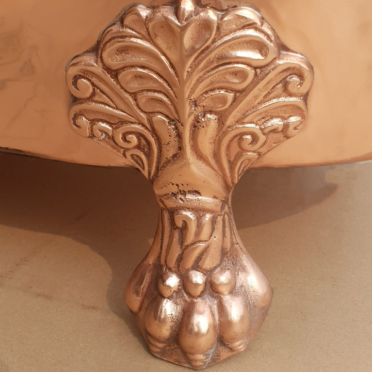Copper Bathtub Clawfoot Full Copper