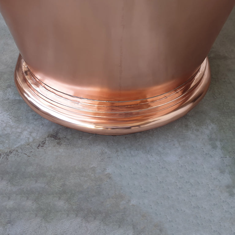 Copper Bathtub Nickel Inside Copper Outside