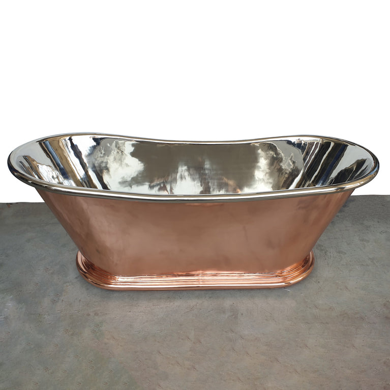 Copper Bathtub Nickel Inside Copper Outside