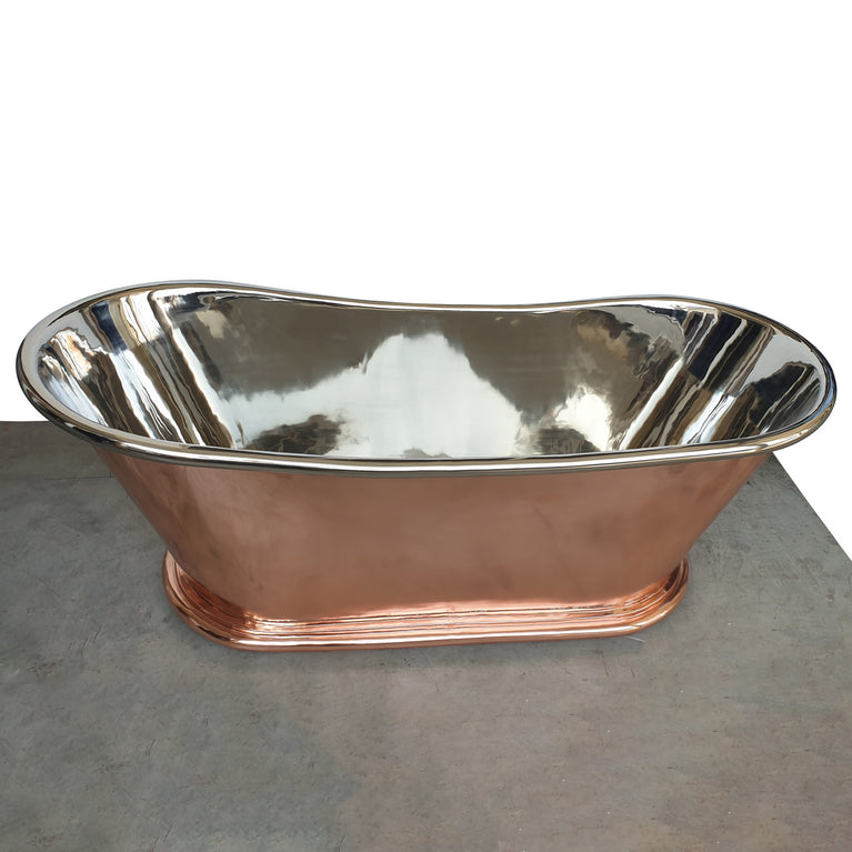 Copper Bathtub Nickel Inside Copper Outside
