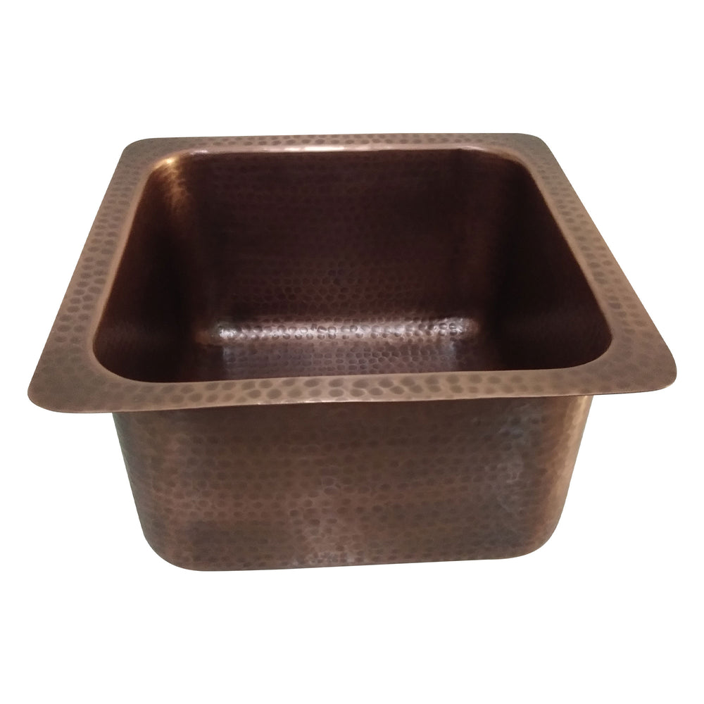 Square Copper Bar Sink