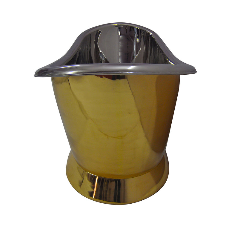 Pedestal Brass Bathtub Nickel Inside