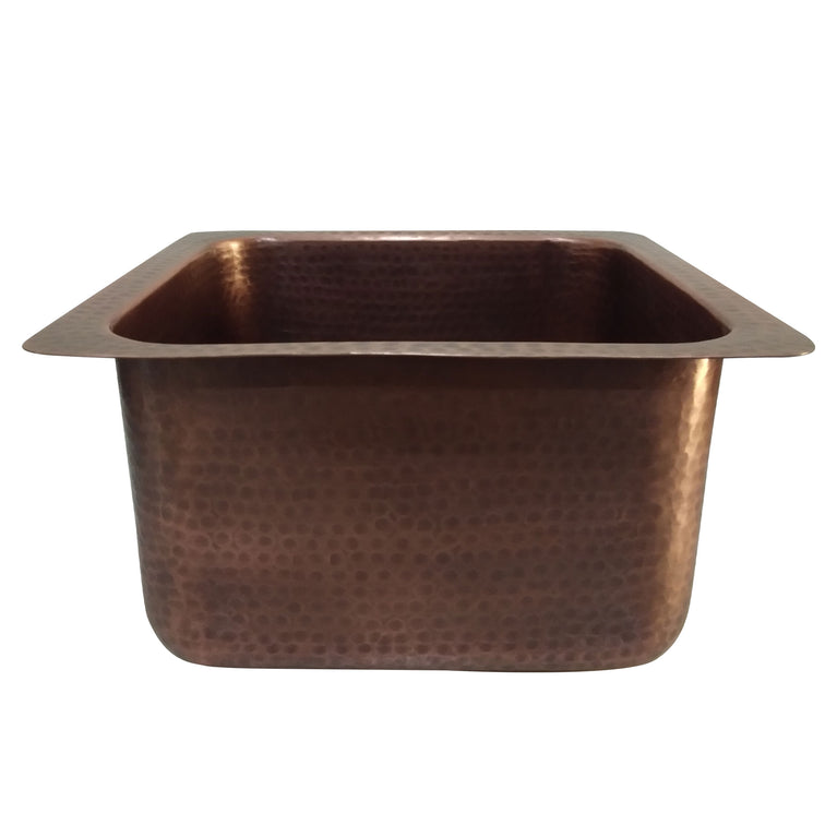 Square Copper Bar Sink