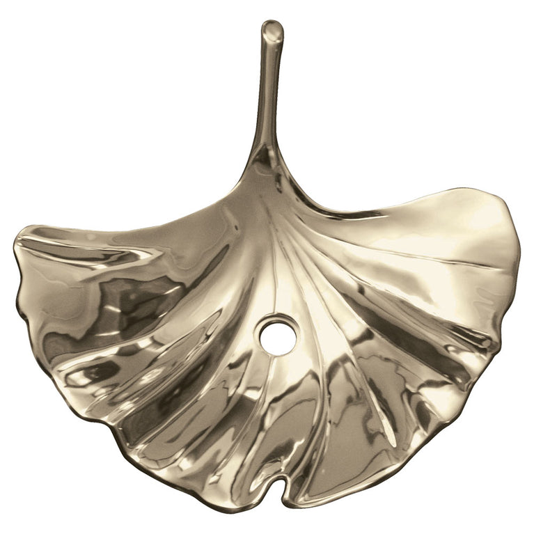 Cast Bronze Sink Shiny Yellow Finish - Coppersmith Creations