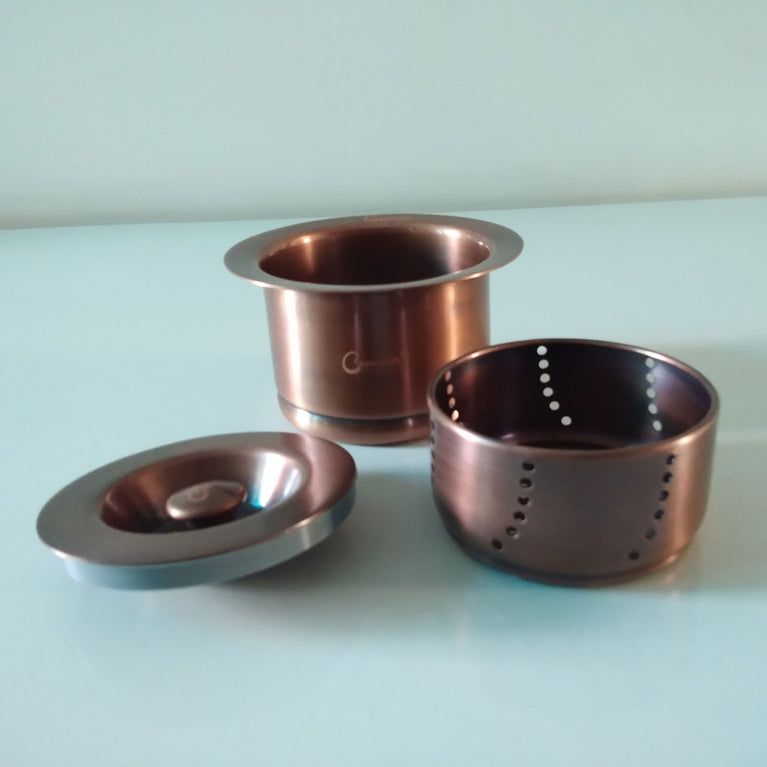 Copper Kitchen Sink 3-in-1 Disposal Flange