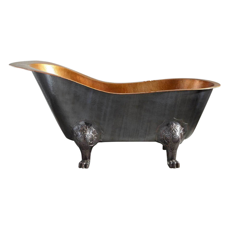 Clawfoot Copper Tub Chinese Style