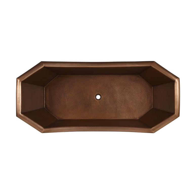 Copper Clawfoot Tub - Coppersmith Creations