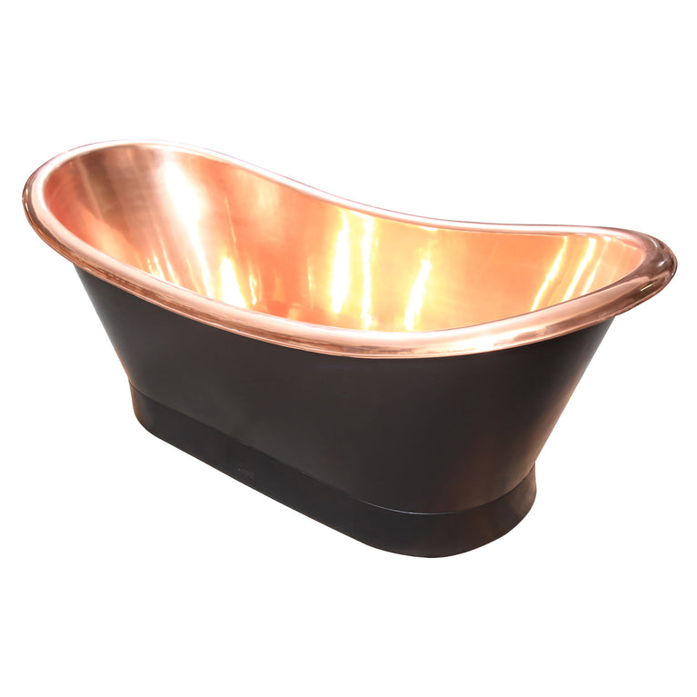 Roll Top Copper Bathtub