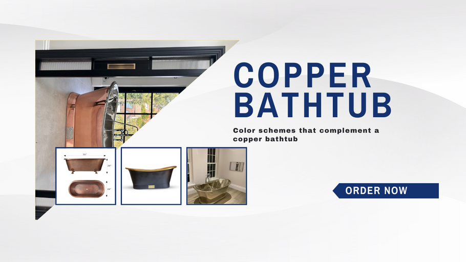 Perfect Color Schemes for Copper Bathtubs