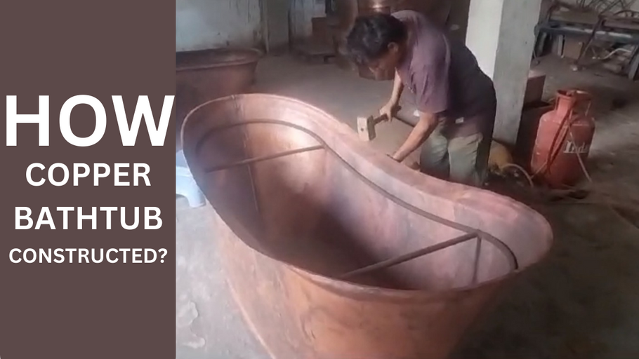 Forged in Elegance: The Intricate Art of Crafting Copper Bathtubs