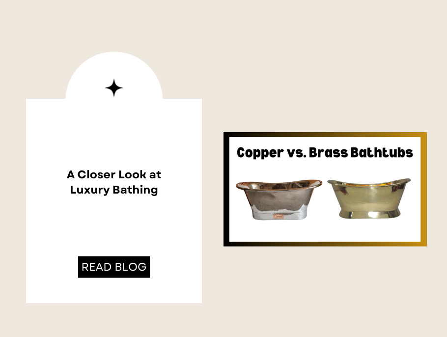 Copper vs. Brass Bathtubs: A Closer Look at Luxury Bathing