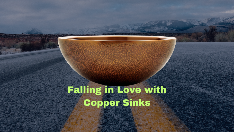 Copper Elegance: A Modern Romance with Timeless Sink Design