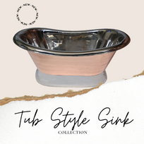 Tub style sinks