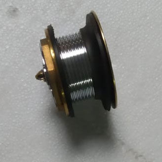 Brass Polished Brass Popup Waste for Bathtubs