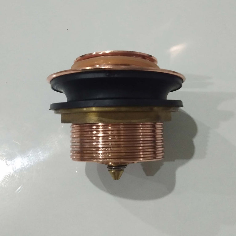 Copper Finish Brass Popup Waste for Bathtubs