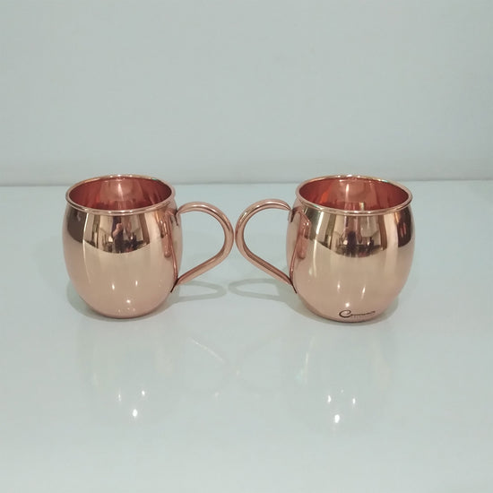 Copper Moscow Mule Mugs Plain