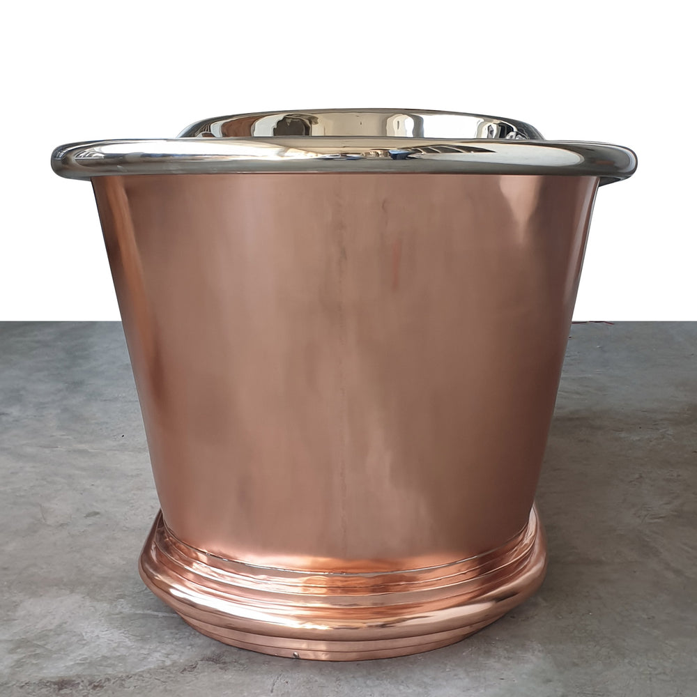 Copper Bathtub Nickel Inside Copper Outside