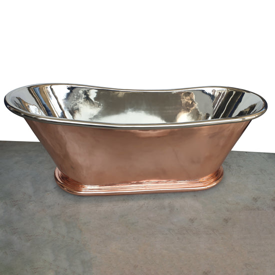 Copper Bathtub Nickel Inside Copper Outside