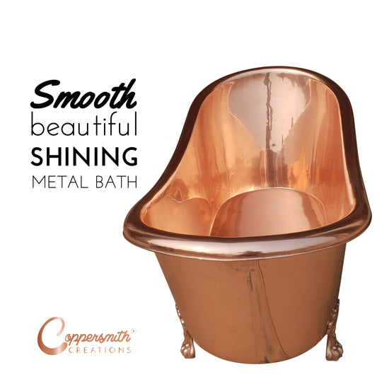 Copper Bathtub Clawfoot Full Copper