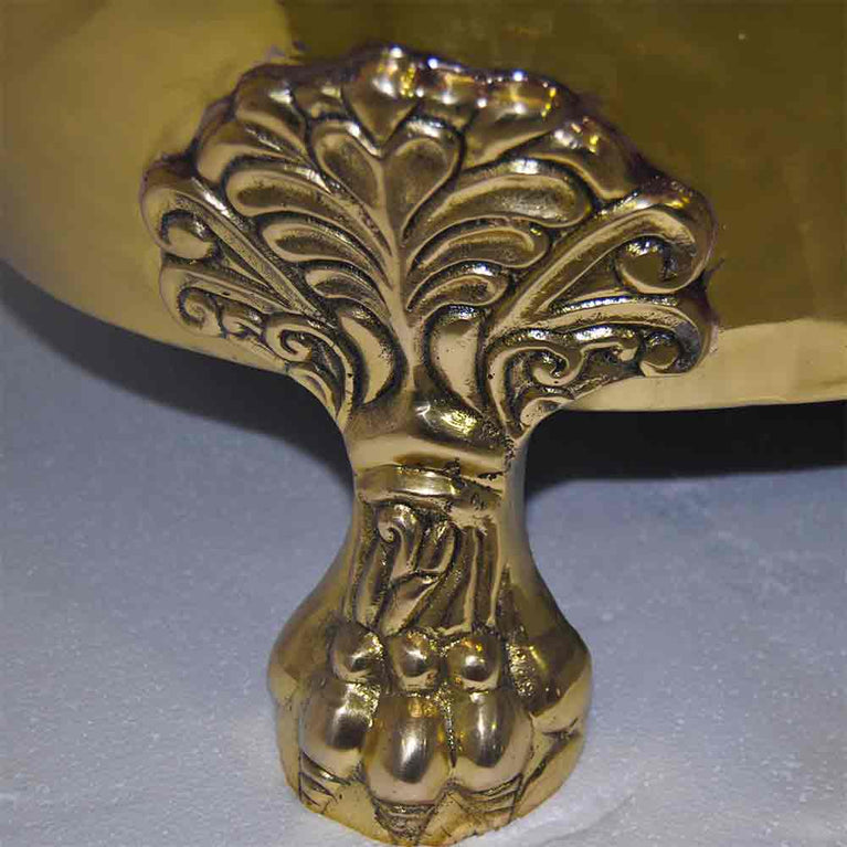 Clawfoot Brass Bathtub - Coppersmith Creations